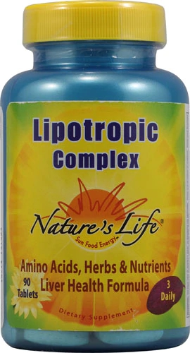 Nature's Life Lipotropic Complex -- 90 Tablets