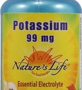 Nature's Life Potassium -- 99 mg - 250 Tablets