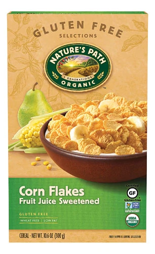 Comprar Nature's Path Organic Gluten Free Corn Flakes Fruit Juice Sweetened -- 10.6 oz