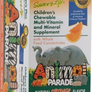 Nature's Plus Animal Parade® Children's Chewable Multi-Vitamin and Mineral Orange -- 90 Chewable Tablets