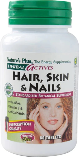 Comprar Nature's Plus Herbal Actives Hair Skin & Nails -- 60 Tablets