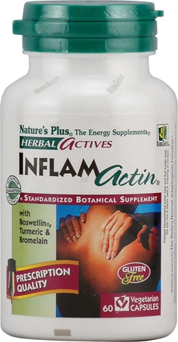Comprar Nature's Plus Herbal Actives InflamActin® -- 60 Vegetarian Capsules