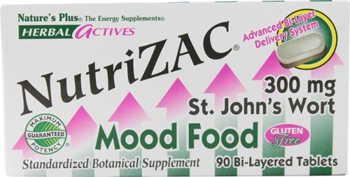 Comprar Nature's Plus Herbal Actives NutriZAC® Mood Food -- 90 Tablets