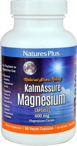 Comprar Nature's Plus KalmAssure® Magnesium -- 400 mg - 90 Vegan Capsules