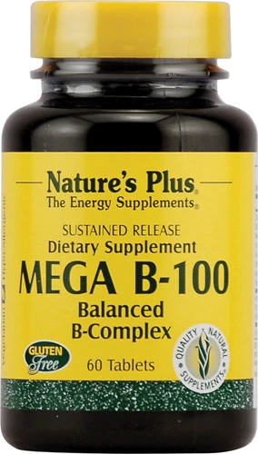 Nature's Plus Mega B-100 -- 60 Tablets