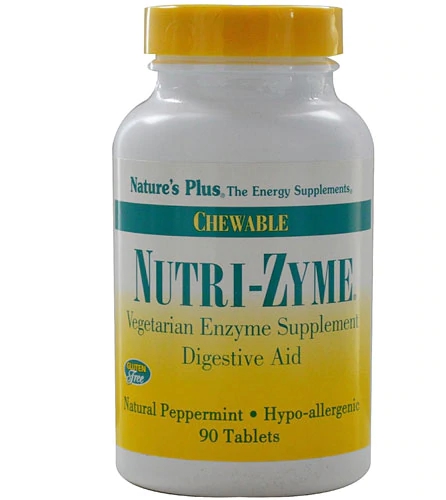 Comprar Nature's Plus Nutri-Zyme® Chewable Digestive Aid -- 90 Tablets