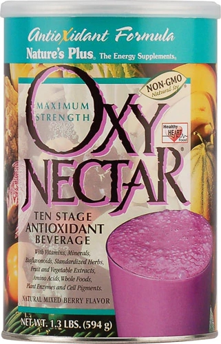 Comprar Nature's Plus Oxy-Nectar® Ten-Stage Antioxidant Beverage Natural Mixed Berry -- 1.3 lbs