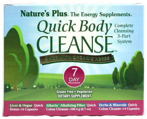 Nature's Plus Quick Body Cleanse™ 7 Day Program -- 1 Kit