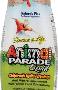 Nature's Plus Animal Parade® Children's Liquid Multi-Vitamin and Mineral Supplement Tropical Berry -- 8 fl oz