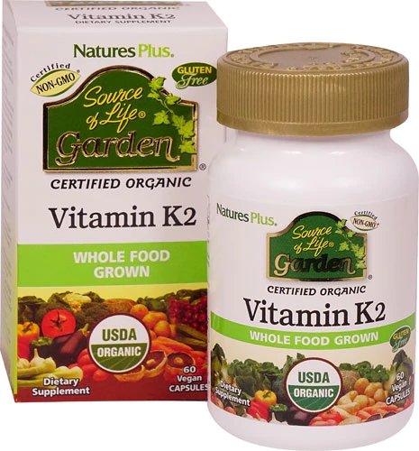 Comprar Nature's Plus Source of Life® Garden Vitamin K2 -- 60 Vegan Capsules