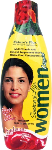 Nature's Plus Source of Life® Women Multi-Vitamin and Mineral Liquid Supplement Berry -- 30 fl oz
