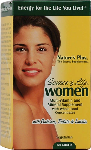 Nature's Plus Source of Life® Women Multi-Vitamin and Mineral -- 120 Tablets