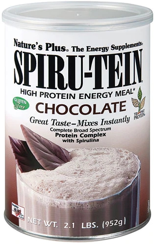 Nature's Plus Spiru-Tein® High Protein Energy Meal Shake Chocolate -- 2.1 lbs