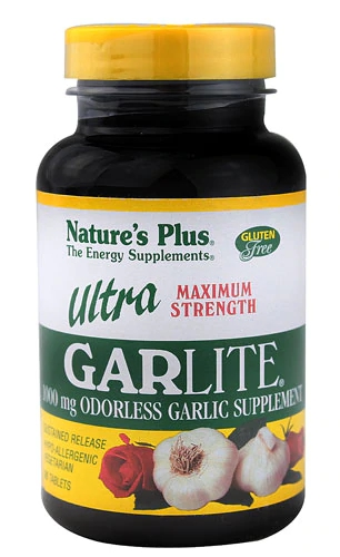 Nature's Plus Ultra Maximum Strength GarLite® -- 1000 mg - 90 Tablets