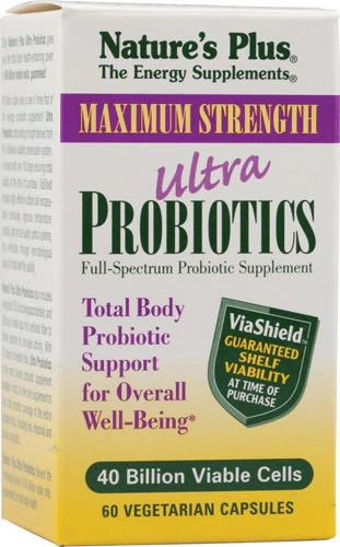 Comprar Nature's Plus Ultra Probiotics Maximum Strength -- 60 Vegetarian Capsules