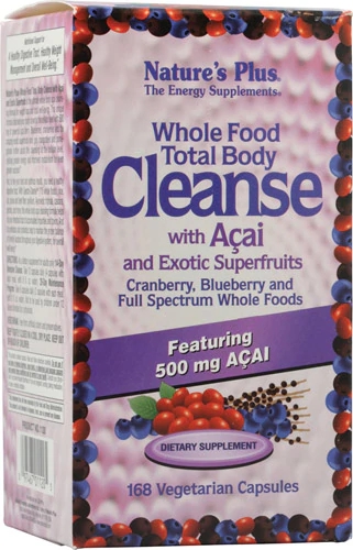Comprar Nature's Plus Whole Food Total Body Cleanse With Acai And Exotic Superfruits -- 168 Vegetarian Capsules