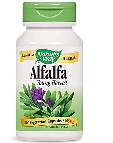 Comprar Nature's Way Alfalfa -- 1215 - 100 Vegan Capsules