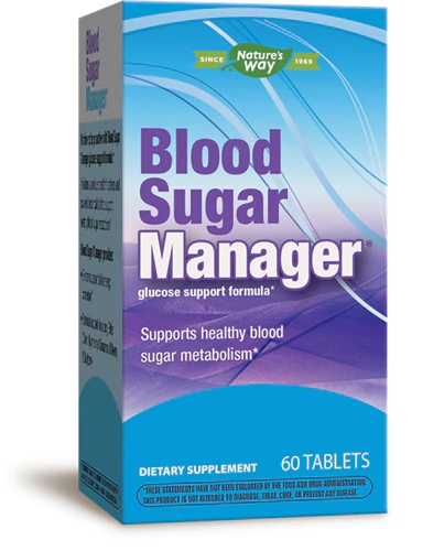 Comprar Nature's Way Blood Sugar Manager® -- 60 Tablets