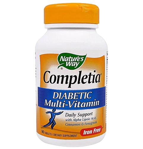 Comprar Nature's Way Completia® Multivitamin (Diabetes) Iron Free -- 90 Tablets