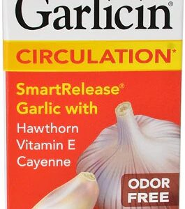 Nature's Way Garlicin® HC Healthy Circulation Support -- 90 Vegan Tablets