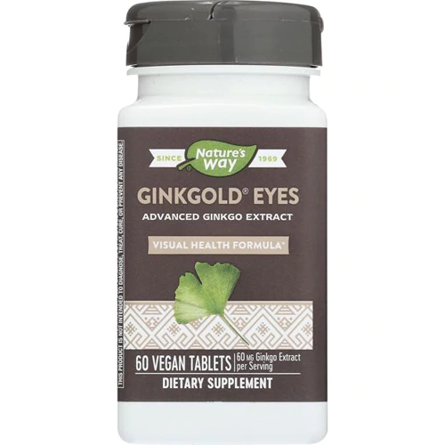 Comprar Nature's Way Ginkgold® Eyes -- 60 mg - 60 Vegan Tablets