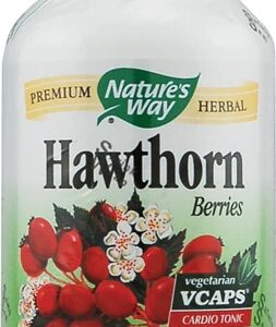 Nature's Way Hawthorn Berries -- 510 mg - 180 Vegetarian Capsules