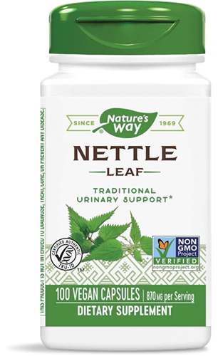 Nature's Way Nettle Leaf -- 870 mg - 100 Vegan Capsules