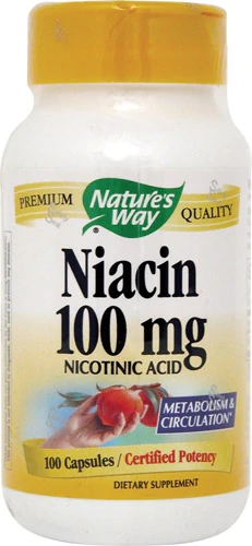 Comprar Nature's Way Niacin -- 100 mg - 100 Capsules