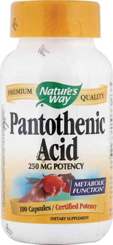 Comprar Nature's Way Pantothenic Acid -- 500 mg - 100 Capsules