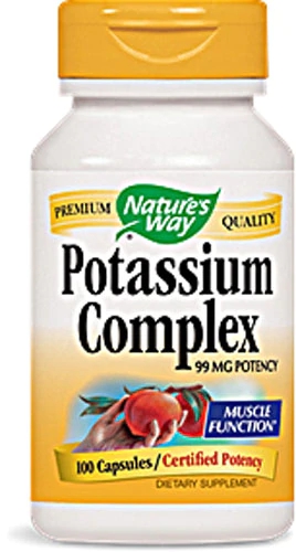 Nature's Way Potassium Complex -- 100 Capsules