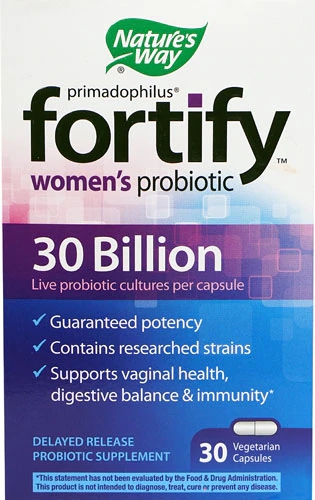 Comprar Nature's Way Primadophilus Fortify Women's Daily Probiotic -- 30 Vegetarian Capsules