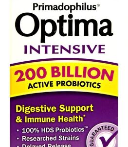 Nature's Way Primadophilus® Optima Intensive -- 200 billion - 30 Vegetarian Capsules
