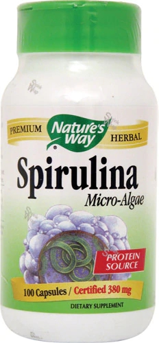 Comprar Nature's Way Spirulina Micro-Algae -- 100 Vegan Capsules