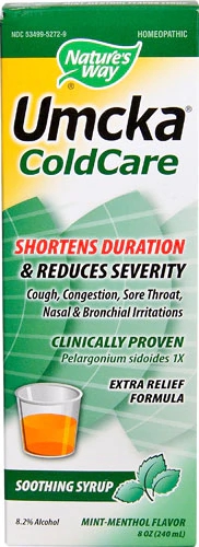 Comprar Nature's Way Umcka® ColdCare Syrup Menthol -- 8 fl oz