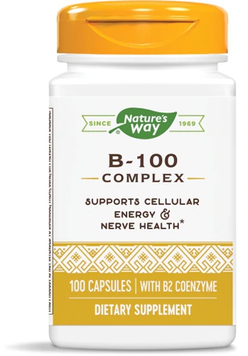 Nature's Way Vitamin B-100 Complex -- 100 Capsules