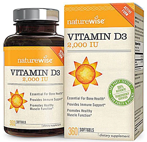 Comprar Naturewise Vitamin D3 -- 2000 IU - 360 Solid