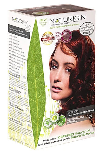 Comprar Naturigin Permament Hair Color Medium Blonde Deep Red 7.55 -- 3.9 fl oz