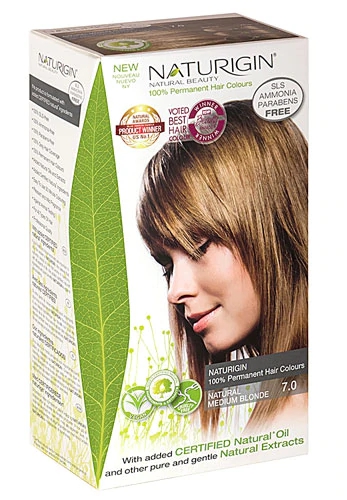 Naturigin Permament Hair Color Natural Medium Blonde 7.0 -- 3.9 fl oz
