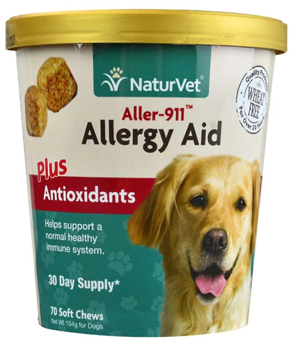 Comprar NaturVet Aller-911™ Allergy Aid plus Antioxidants -- 70 Soft Chews