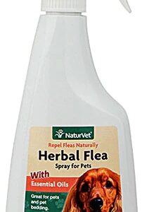 NaturVet Herbal Flea™ Spray For Dogs & Cats -- 16 fl oz