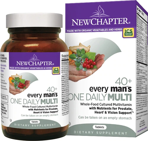 Comprar New Chapter Every Man™'s One Daily Multi 40+ -- 48 Vegetarian Tablets