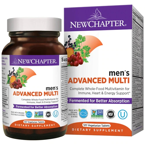 Comprar New Chapter Men's Advanced Multi -- 120 Vegetarian Tablets