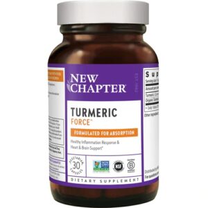 New Chapter Turmeric Force™ Vegetarian -- 30 Liquid VCaps