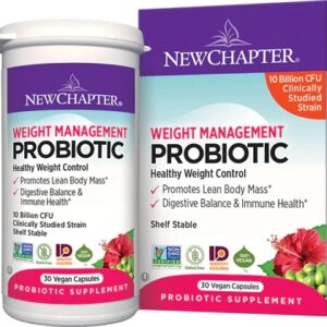 New Chapter Weight Management Probiotic -- 30 Vegan Capsules