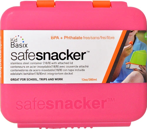 New Wave Enviro SafeSnacker™ Fuschia -- 13 oz