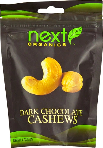 Comprar Next Organics Dark Chocolate Covered Cashew Snacks -- 4 oz