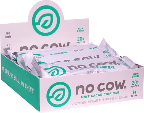 Comprar No Cow Protein Bar Mint Cacao Chip -- 12 Bars