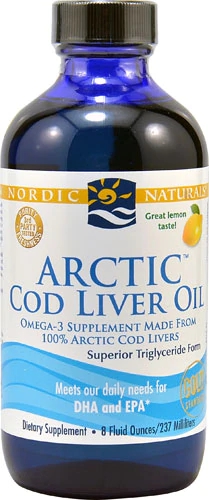 Comprar Nordic Naturals Arctic Cod Liver Oil Lemon -- 8 fl oz