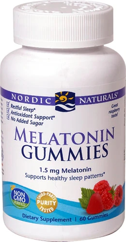 Comprar Nordic Naturals Melatonin Gummies Raspberry -- 1.5 mg - 60 Gummies