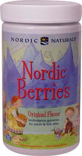 Comprar Nordic Naturals Nordic Berries™ Multivitamin Gummies for Adults & Kids Berry -- 200 Gummies
